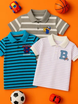 Kids Y/D SS Polo